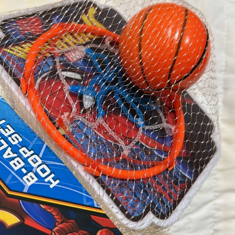 SPIDERMAN Basket Ball Hoop Game Set